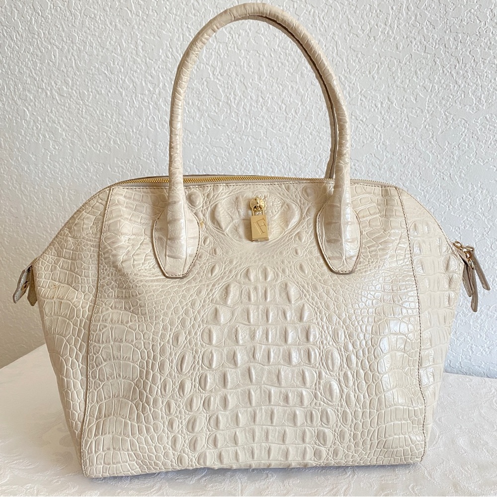 Fular taupe croc multi purpose bag